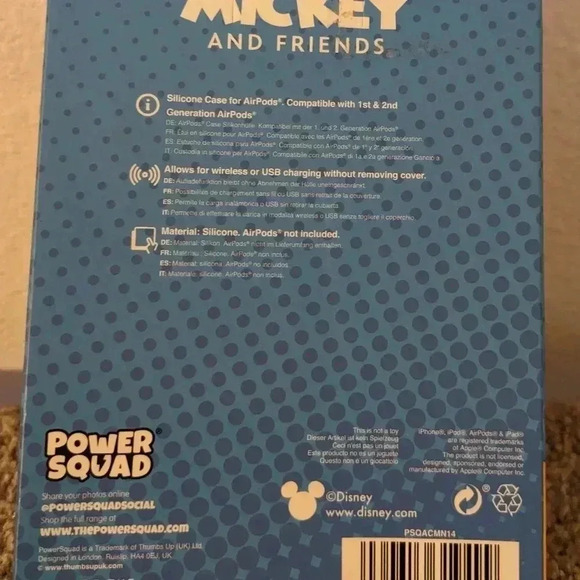 Disney MINNIE MOUSE AirPods Case NIB - Picture 6 of 6